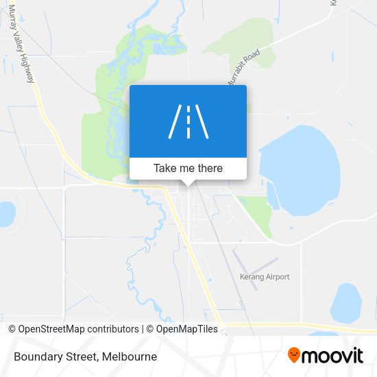 Boundary Street map