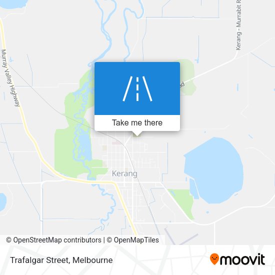 Trafalgar Street map