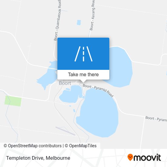 Templeton Drive map