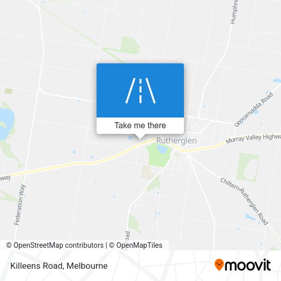 Killeens Road map