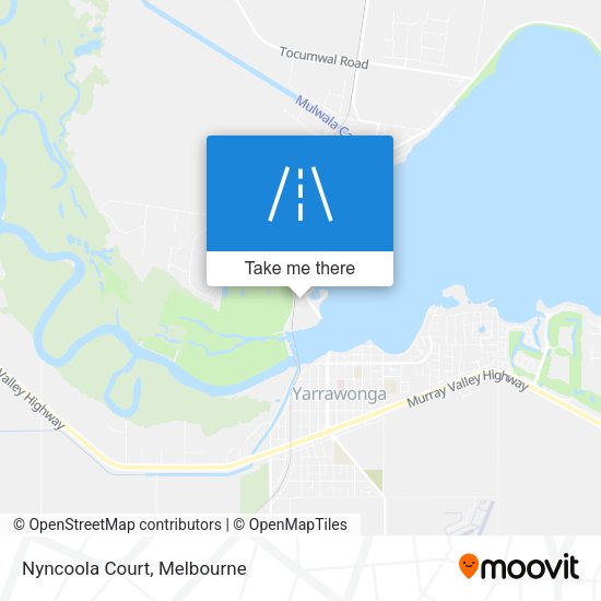 Nyncoola Court map