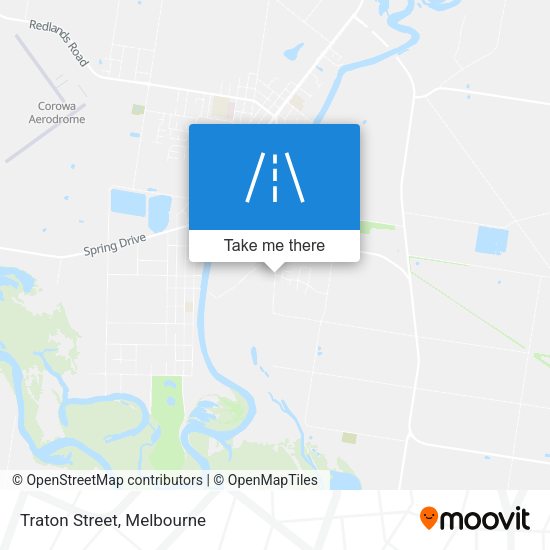 Traton Street map