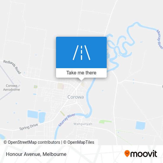 Honour Avenue map