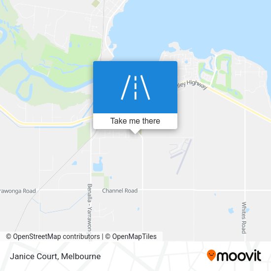 Janice Court map