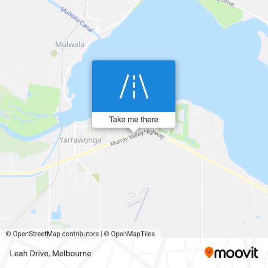 Leah Drive map