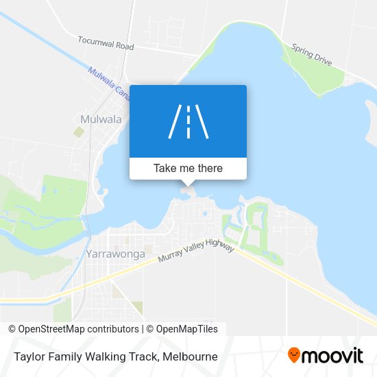 Taylor Family Walking Track map