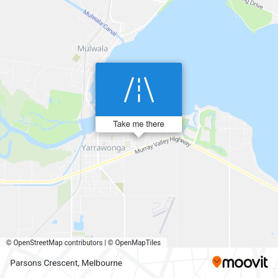 Parsons Crescent map
