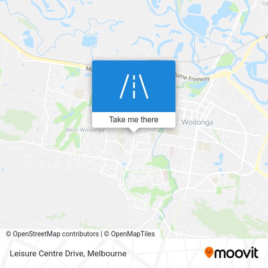 Leisure Centre Drive map