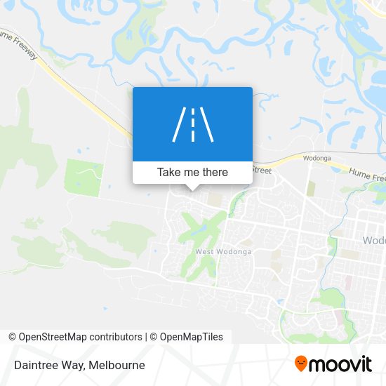 Daintree Way map