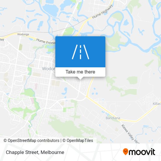 Chapple Street map