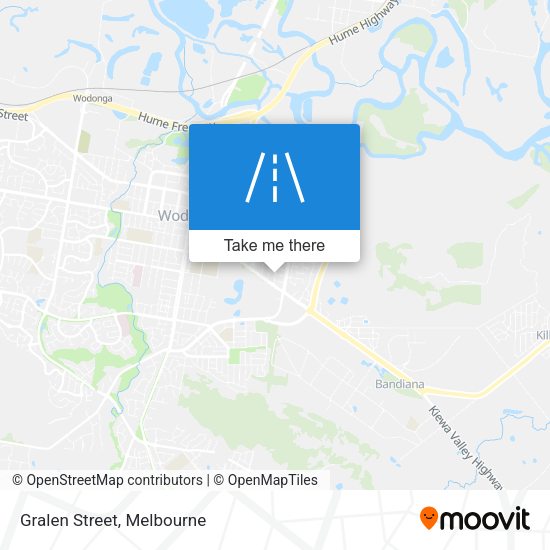 Gralen Street map