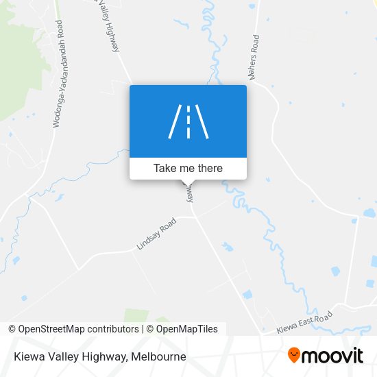 Kiewa Valley Highway map