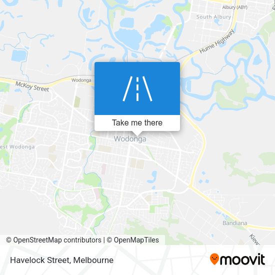 Havelock Street map