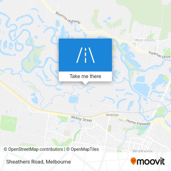 Sheathers Road map