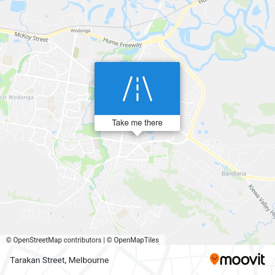 Tarakan Street map