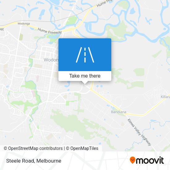 Steele Road map