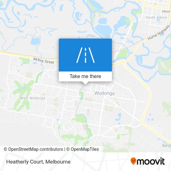 Heatherly Court map