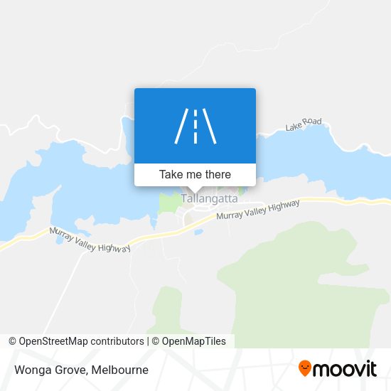 Wonga Grove map
