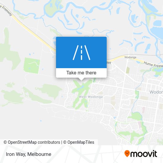 Iron Way map