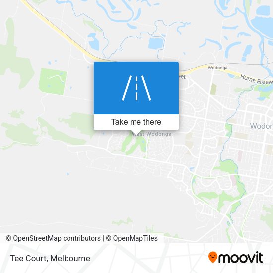 Tee Court map
