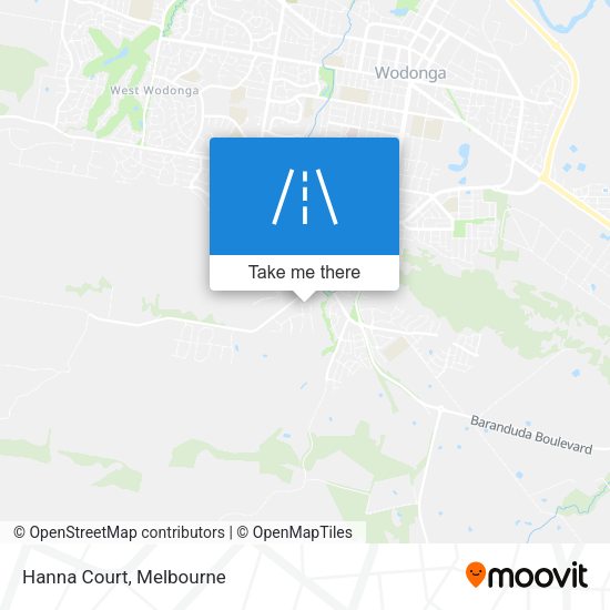 Hanna Court map