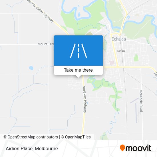 Aidion Place map