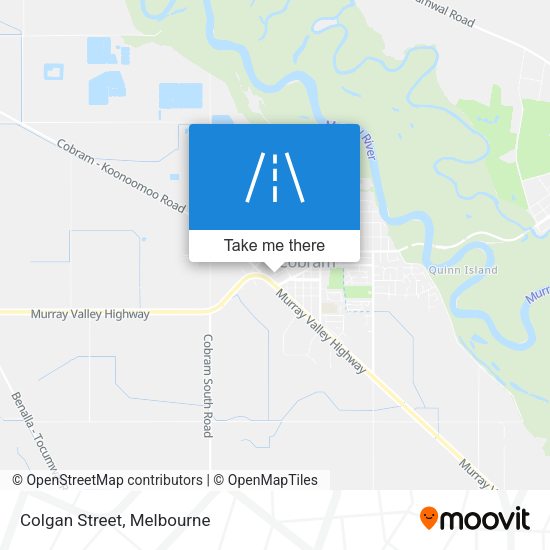 Colgan Street map