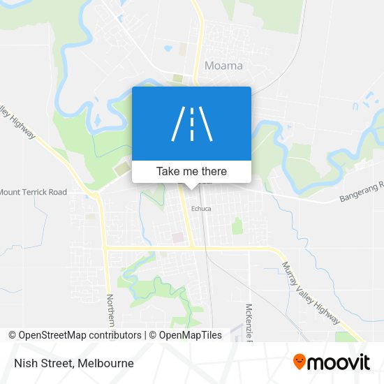Nish Street map
