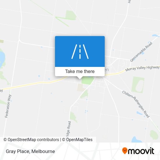 Gray Place map