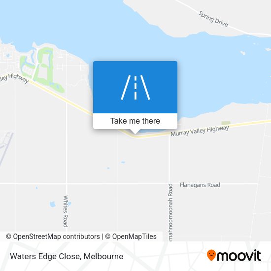 Waters Edge Close map