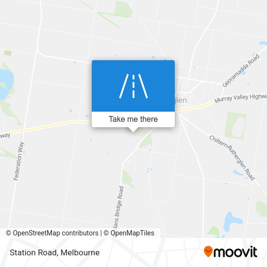 Station Road map