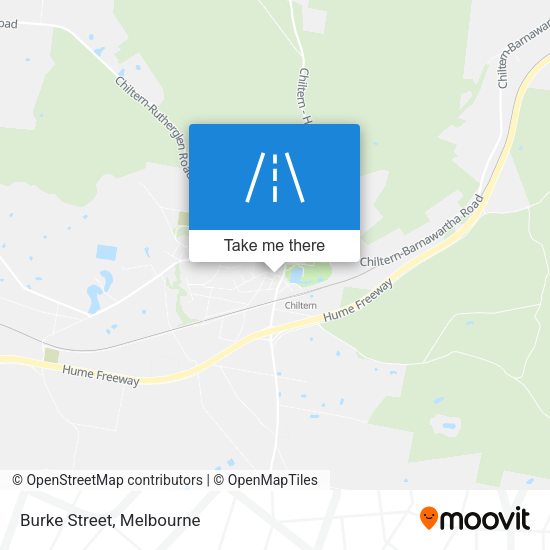 Burke Street map