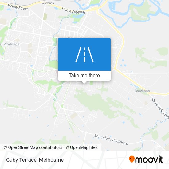 Gaby Terrace map