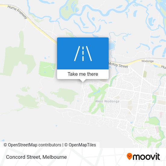 Concord Street map