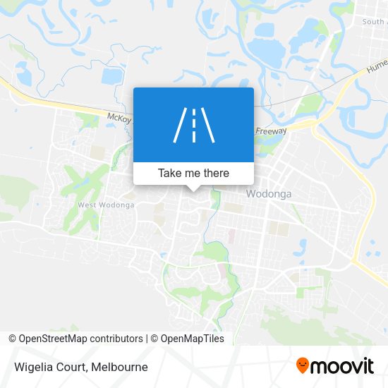 Wigelia Court map