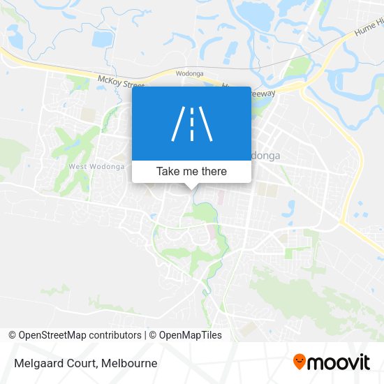 Melgaard Court map