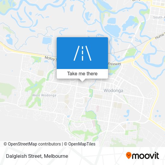 Dalgleish Street map
