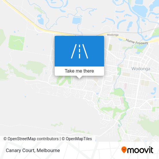 Canary Court map
