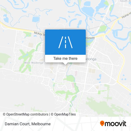 Damian Court map