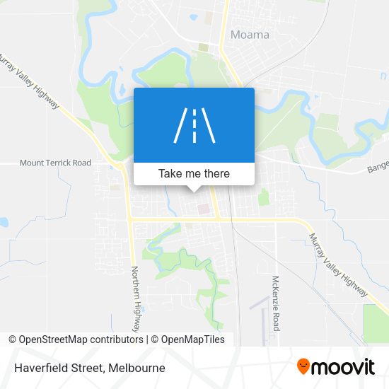 Haverfield Street map