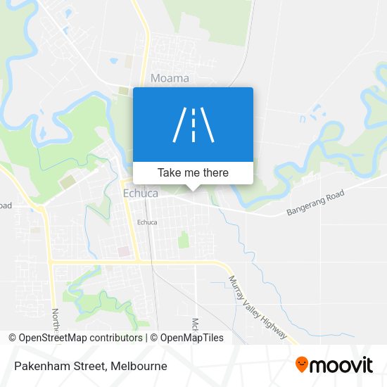 Pakenham Street map