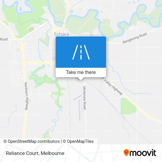 Reliance Court map