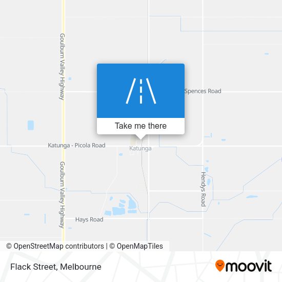 Flack Street map