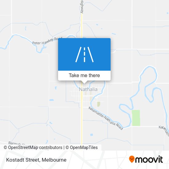 Kostadt Street map