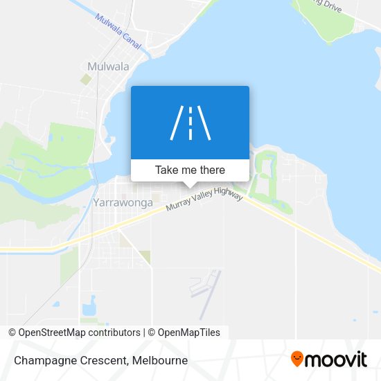 Champagne Crescent map