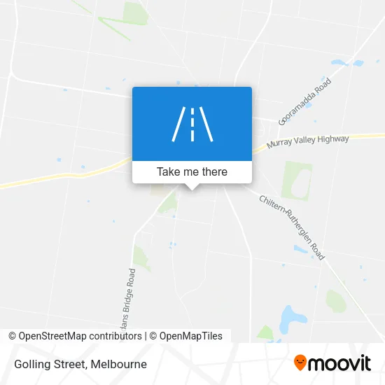 Mapa Golling Street
