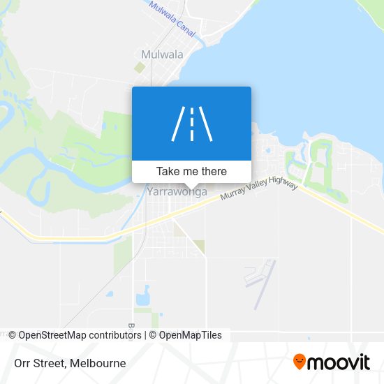Orr Street map