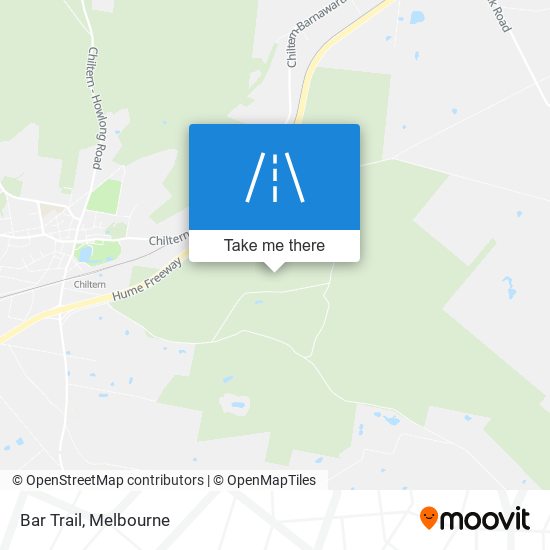Bar Trail map