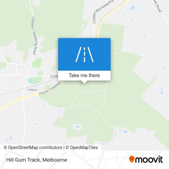 Hill Gum Track map