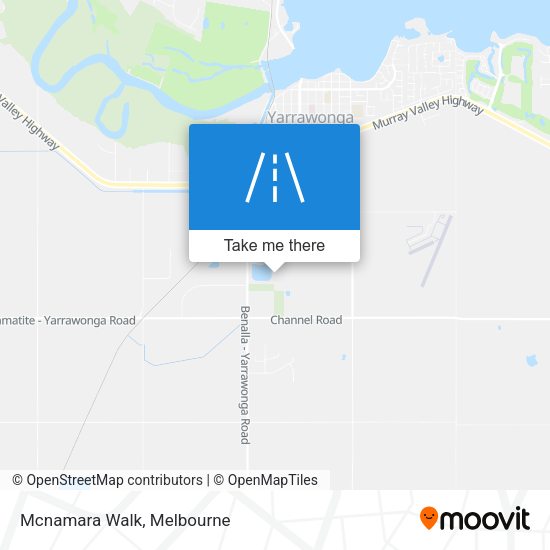 Mcnamara Walk map